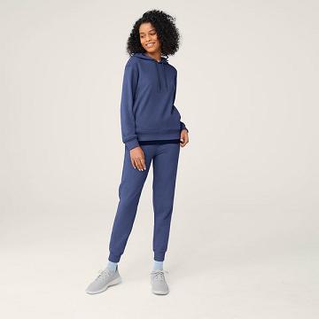 Allbirds R&R Hoodie Dam Blå | SE4785SO