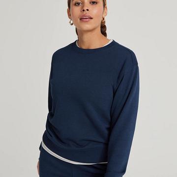 Allbirds R&R Sweat Skjorta Dam Marinblå | SE4757GL