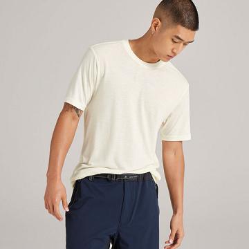 Allbirds Sea T-shirt Herr Vita | SE4285KI