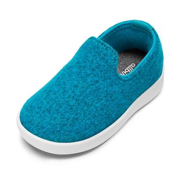 Allbirds Smallbirds Ull Loungers Slip On Skor Barn Turkos | SE4871QZ