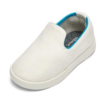 Allbirds Smallbirds Ull Loungers Slip On Skor Barn Vita | SE4872MA