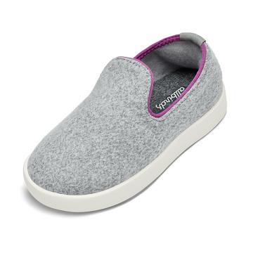 Allbirds Smallbirds Ull Loungers Slip On Skor Barn Silver | SE4873NB