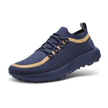 Allbirds Trail Runner SWT Mizzles Vattentäta Skor Herr Marinblå | SE4246YU