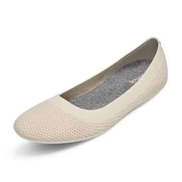 Allbirds Tree Breezers Lux Platta Skor Dam Beige | SE4673DN