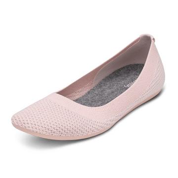 Allbirds Tree Breezers Platta Skor Dam Rosa | SE4669NB