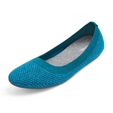 Allbirds Tree Breezers Platta Skor Dam Turkos | SE4665EX