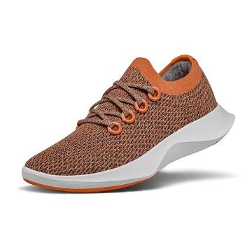 Allbirds Tree Dasher 1 Löparskor Dam Orange Vita | SE4594XF