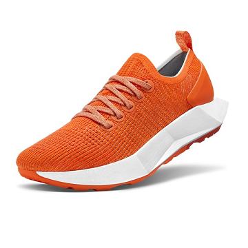 Allbirds Tree Flyers Löparskor Herr Orange Vita | SE4182JJ