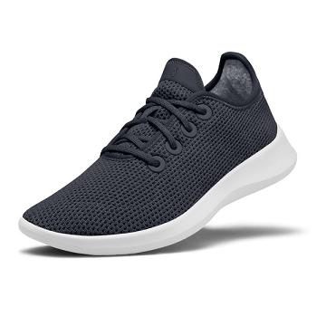 Allbirds Tree Runner Sneakers Dam Marinblå Vita | SE4504IS