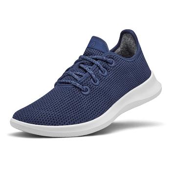 Allbirds Tree Runner Sneakers Herr Blå | SE4080HK