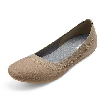 Allbirds Ull Breezers Platta Skor Dam Bruna | SE4680DN