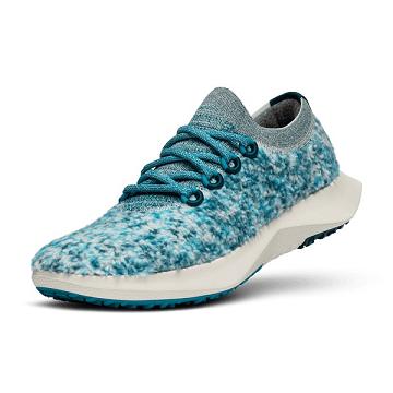 Allbirds Ull Dasher Fluffs Löparskor Dam Turkos | SE4563QZ