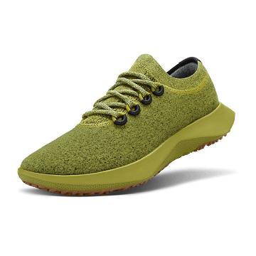 Allbirds Ull Dasher Mizzles Löparskor Dam Olivgröna | SE4557UT