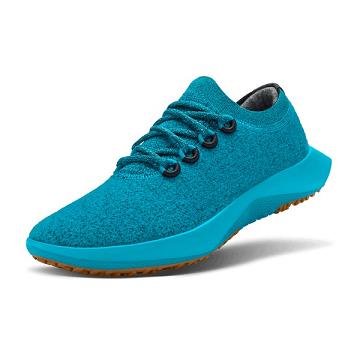 Allbirds Ull Dasher Mizzles Löparskor Dam Blå | SE4558YU