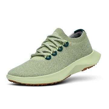 Allbirds Ull Dasher Mizzles Vattentäta Skor Herr Gröna | SE4250WY