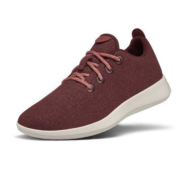 Allbirds Ull Runner Sneakers Dam Röda | SE4478UT