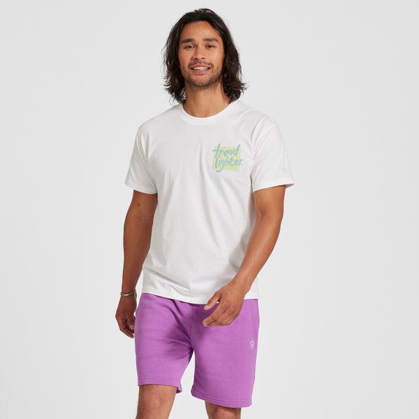 Allbirds Allgood Bomull T-shirt Herr Vita | SE4295OR