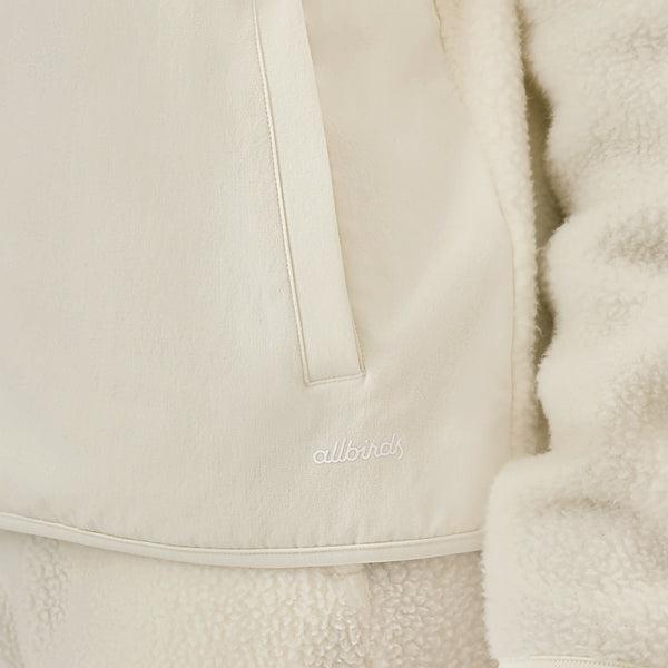 Allbirds Fluff Fleece Pullover Hoodie Dam Vita | SE4778SO