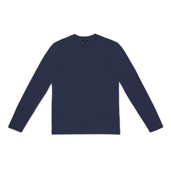 Allbirds Long Sleeve Sea T-shirt Dam Marinblå | SE4733SO