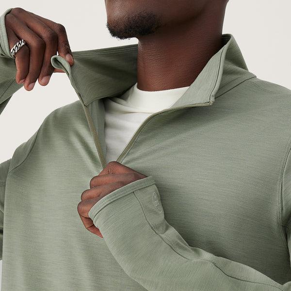 Allbirds Performance Quarter Zip Hoodie Herr Gröna | SE4325RW