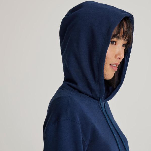 Allbirds R&R Hoodie Dam Marinblå | SE4783FM