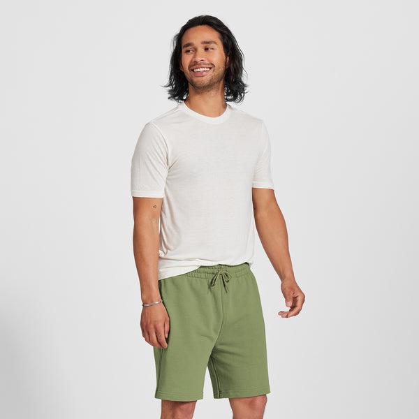 Allbirds R&R Sweat Shorts Herr Gröna | SE4302WY