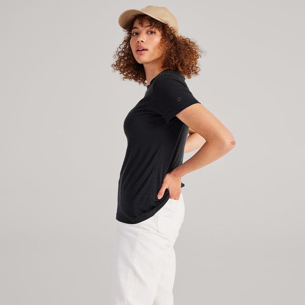 Allbirds Sea T-shirt Dam Svarta | SE4736OR