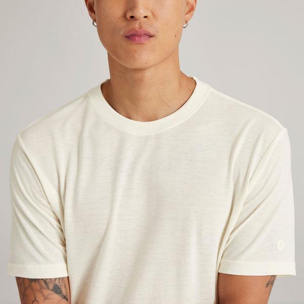 Allbirds Sea T-shirt Herr Vita | SE4285KI