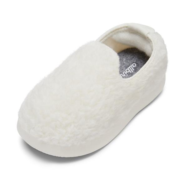 Allbirds Smallbirds Ull Loungers Slip On Skor Barn Beige Vita | SE4870WY