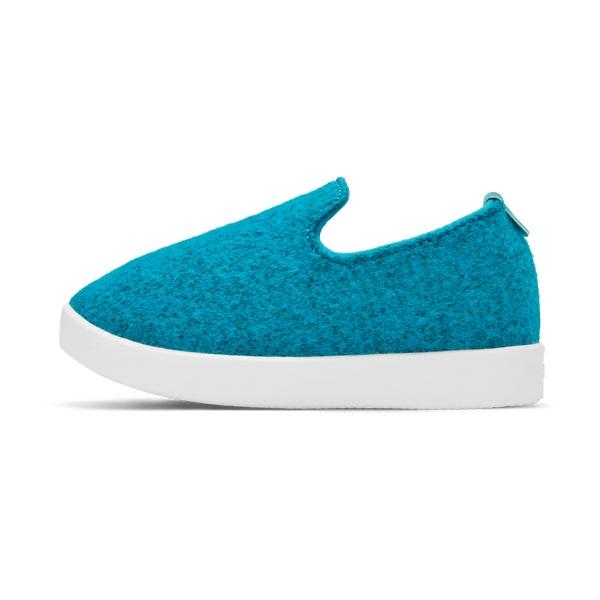 Allbirds Smallbirds Ull Loungers Slip On Skor Barn Turkos | SE4871QZ