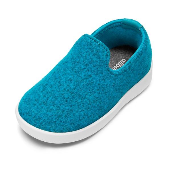 Allbirds Smallbirds Ull Loungers Slip On Skor Barn Turkos | SE4871QZ