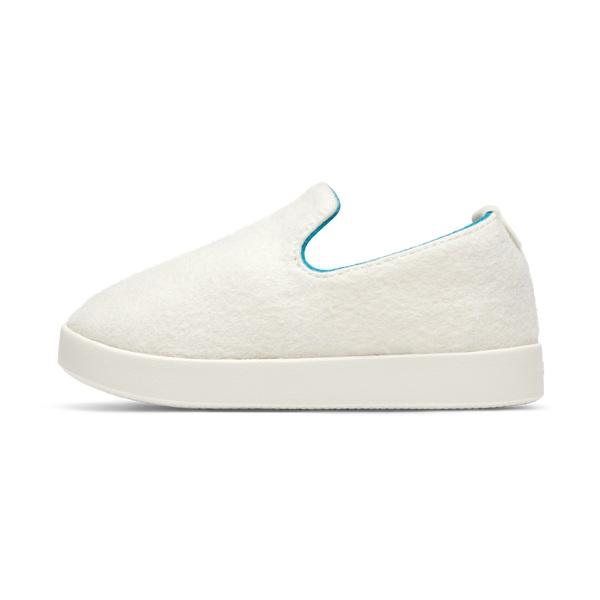 Allbirds Smallbirds Ull Loungers Slip On Skor Barn Vita | SE4872MA