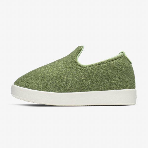 Allbirds Smallbirds Ull Loungers Slip On Skor Barn Olivgröna | SE4875GL