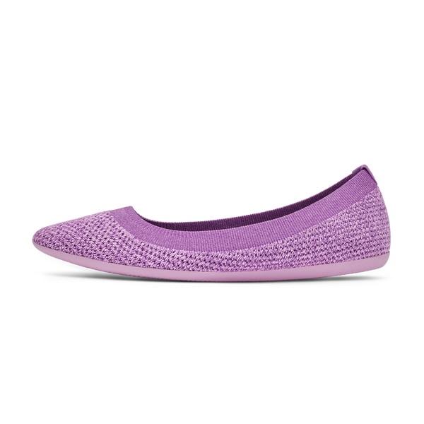 Allbirds Tree Breezers Lux Platta Skor Dam Lila | SE4664RW