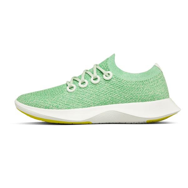 Allbirds Tree Dasher 1 Löparskor Dam Mintgröna Vita | SE4596LH