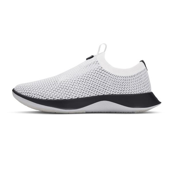 Allbirds Tree Dasher Relay Löparskor Herr Vita Svarta | SE4156PQ