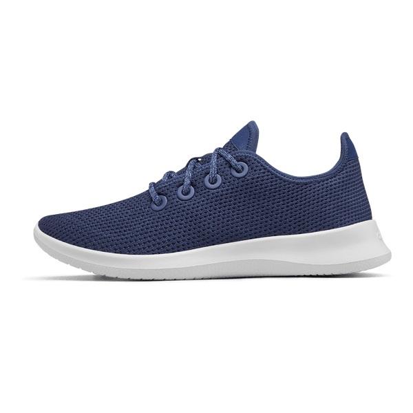 Allbirds Tree Runner Sneakers Dam Blå Vita | SE4505UT