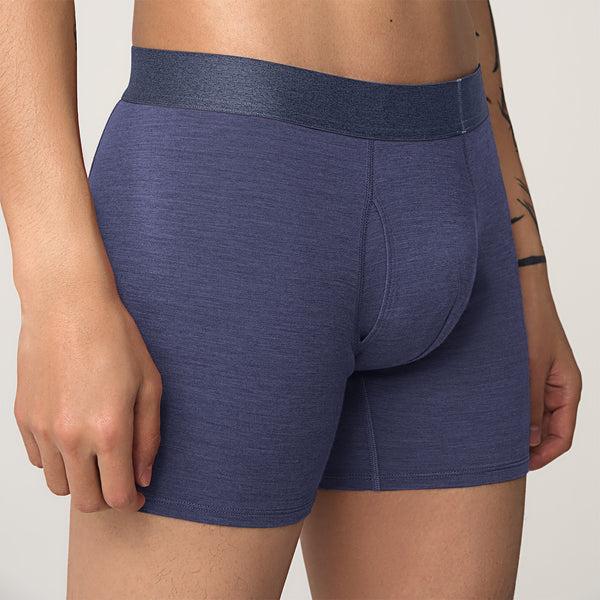 Allbirds Trino® Boxer Brief Underkläder Herr Marinblå | SE4275WY