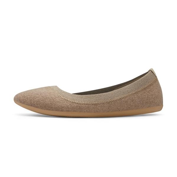 Allbirds Ull Breezers Platta Skor Dam Bruna | SE4680DN