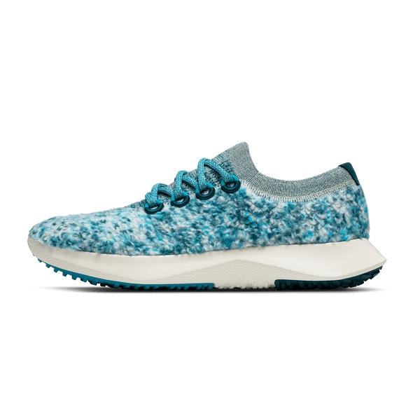 Allbirds Ull Dasher Fluffs Löparskor Herr Turkos | SE4125CE