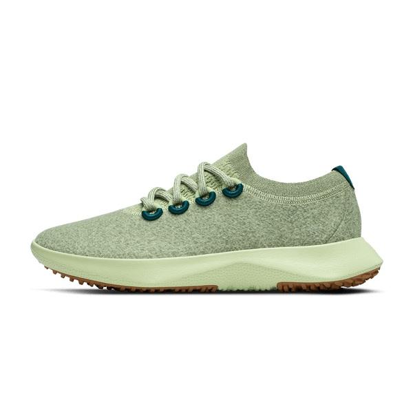 Allbirds Ull Dasher Mizzles Vattentäta Skor Dam Olivgröna | SE4710PQ