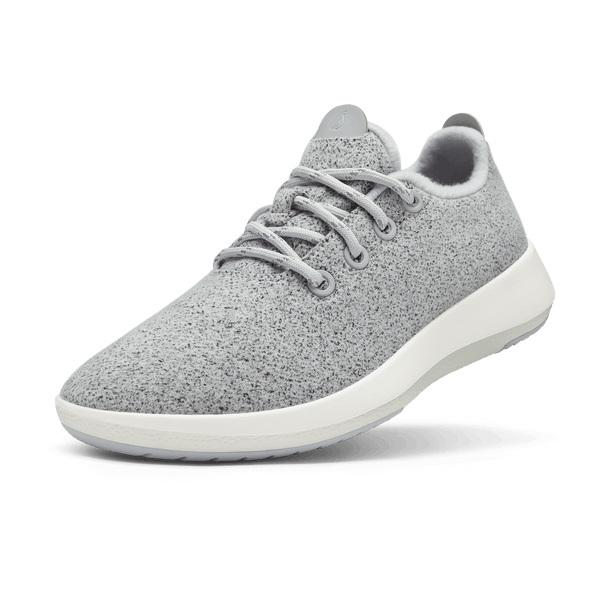 Allbirds Ull Mizzles Sneakers Herr Silver | SE4049DN