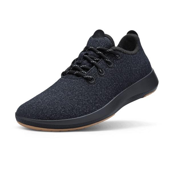 Allbirds Ull Mizzles Vattentäta Skor Herr Svarta | SE4266AP