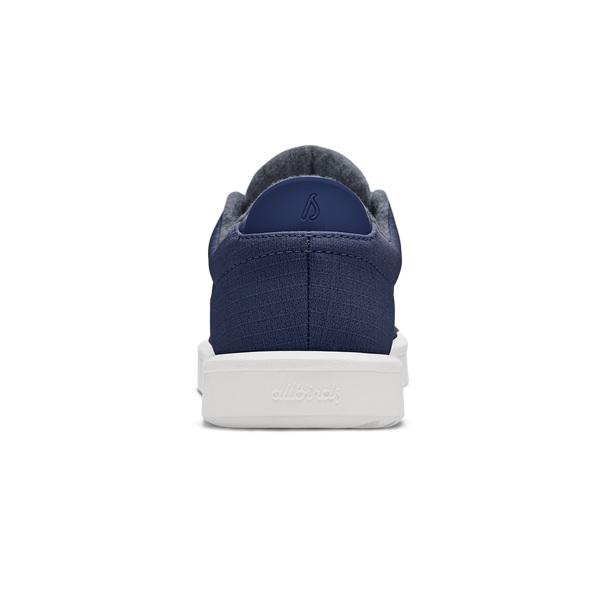 Allbirds Ull Piper Woven Sneakers Dam Marinblå | SE4423PQ