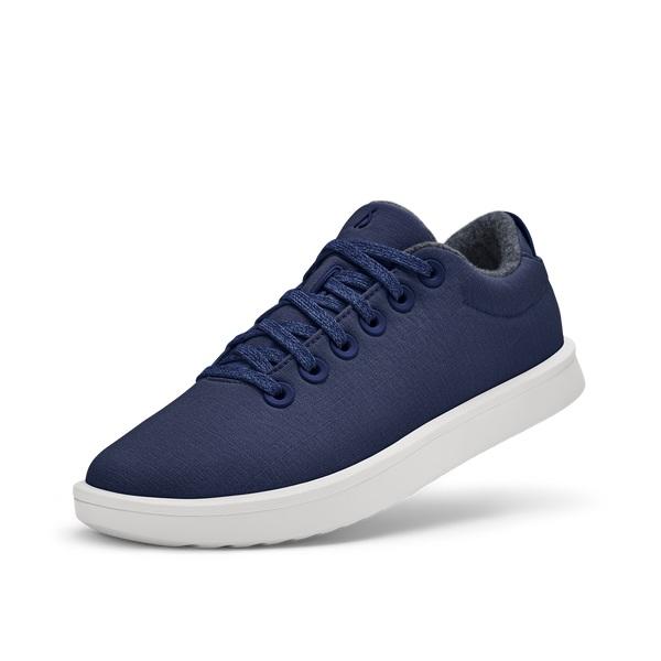 Allbirds Ull Piper Woven Sneakers Dam Marinblå | SE4423PQ