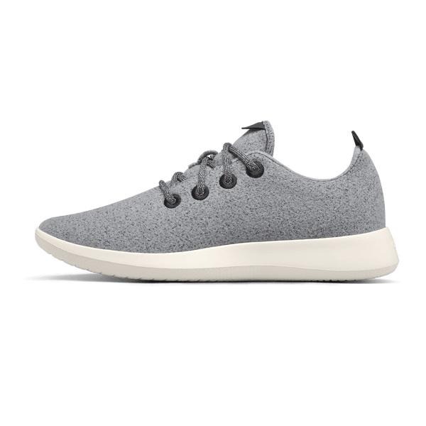 Allbirds Ull Runner Sneakers Dam Silver | SE4481RW