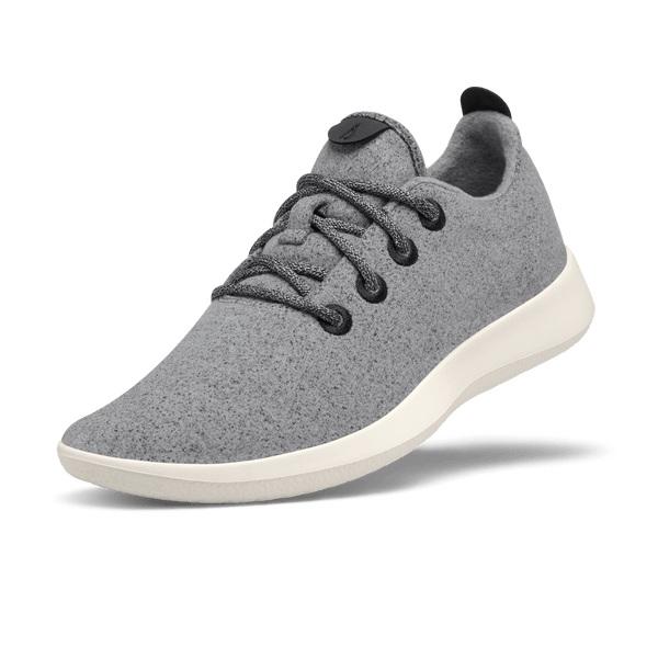 Allbirds Ull Runner Sneakers Dam Silver | SE4481RW