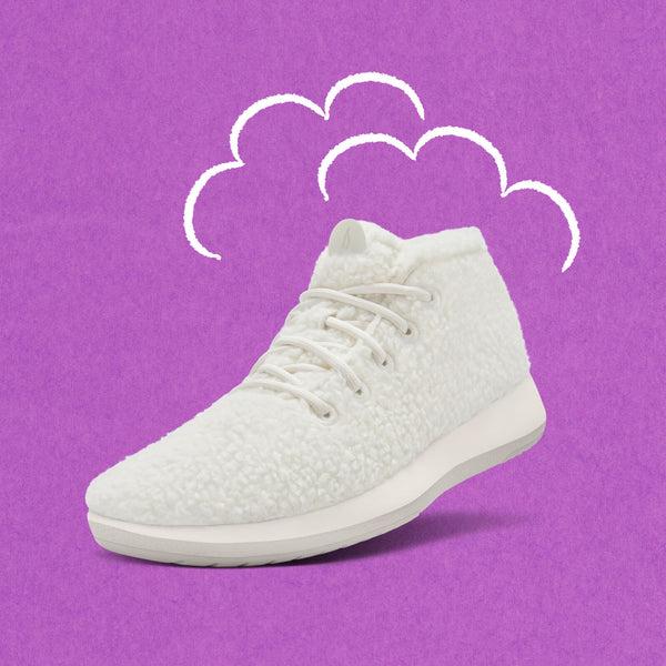 Allbirds Ull Runner-up Fluffs Höga Herr Lila | SE4222EX