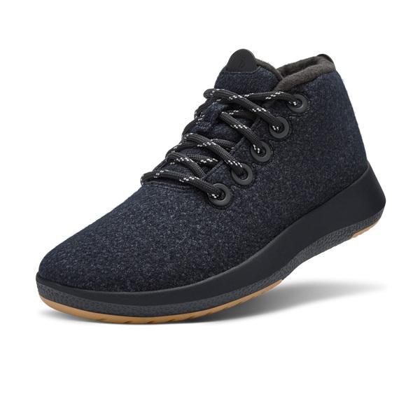 Allbirds Ull Runner-up Mizzles Höga Dam Svarta | SE4660IS