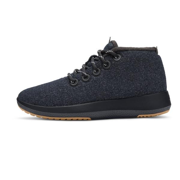 Allbirds Ull Runner-up Mizzles Vattentäta Skor Herr Svarta | SE4255GL